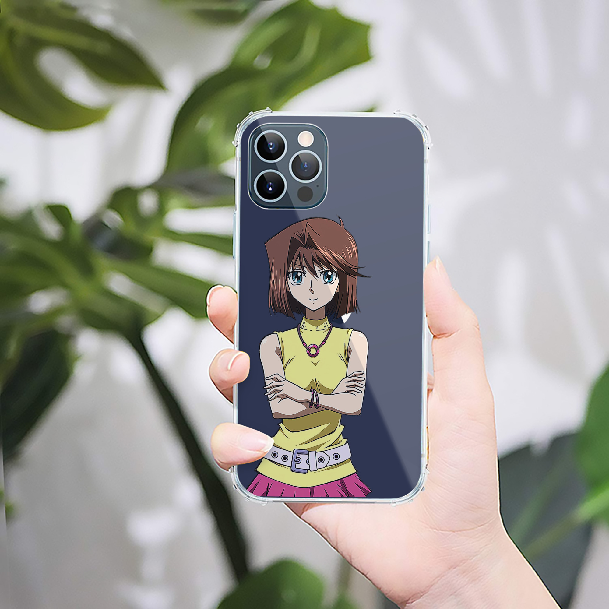 （画像用） 遊☆戯☆王 Yu-Gi-Oh! 【iPhone 12シリーズ対応】透明スマホケース（クリアソフトケース）